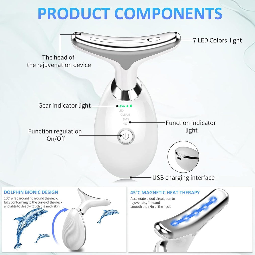 3-in-1 Face Slimming & Uplift Wand — Thermal & Vibration