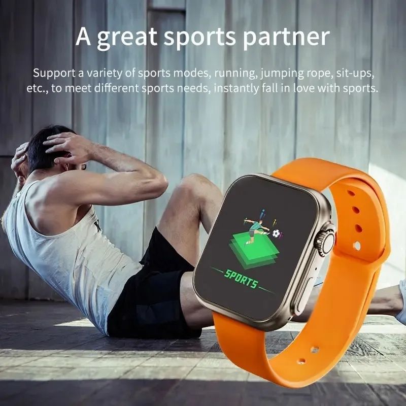 D20 Ultra smart watch with health and activity monitoring features