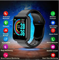 D20 Ultra smart watch with black wristband and activity display