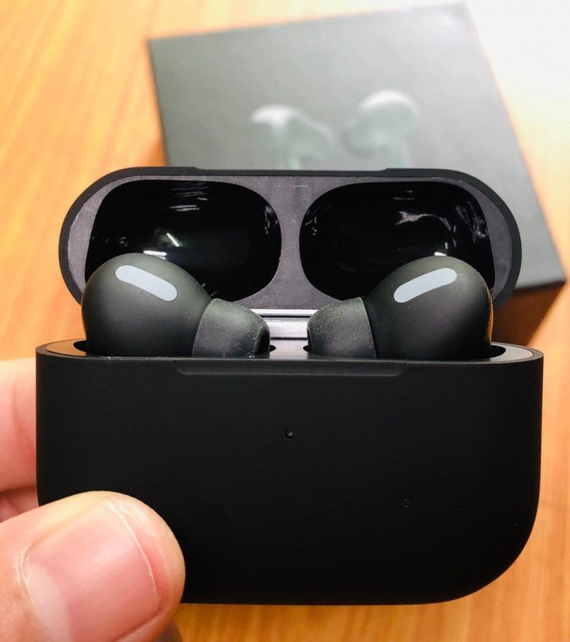 Black Pro 2 charging case in premium black box packaging