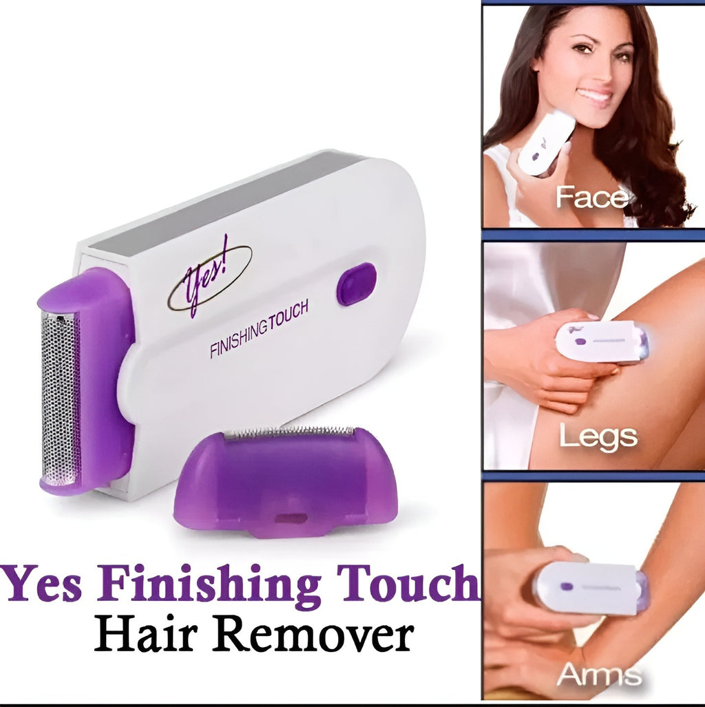 Finishing Touch 2-in-1 Laser Hair Remover & Trimmer — Pain-Free Hair Removal for Women