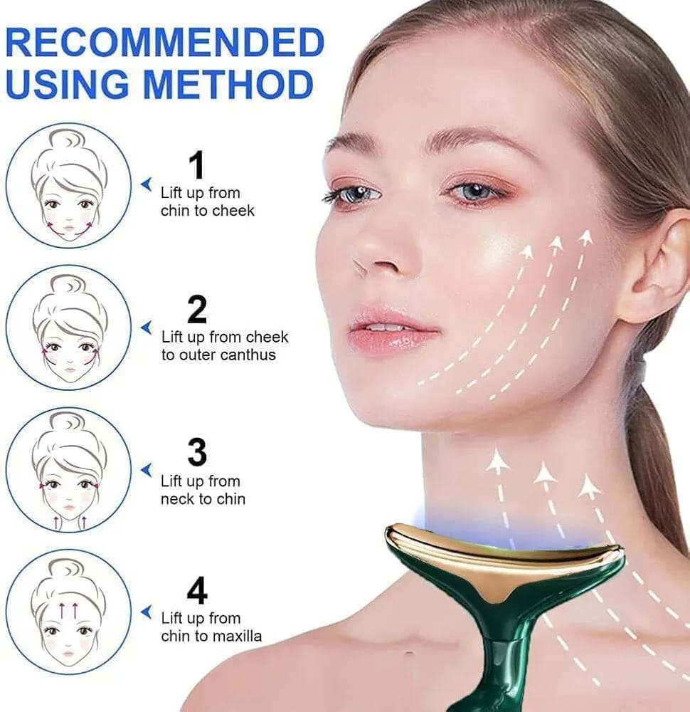 3-in-1 Face Slimming & Uplift Wand — Thermal & Vibration