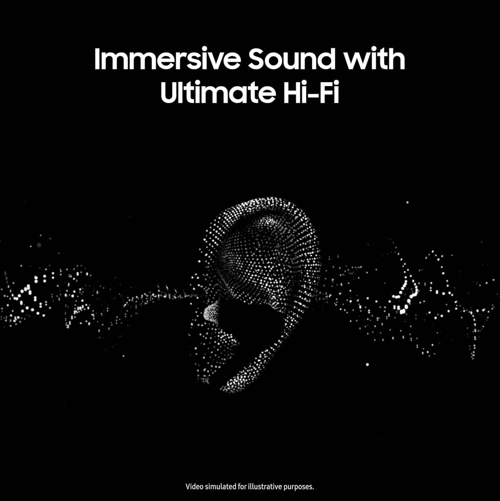 Samsung Galaxy Buds 3 Pro immersive sound ultimate Hi-Fi dark background