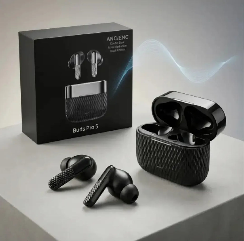 Buds Pro 5 premium audio experience with ANC/ENC noise cancellation