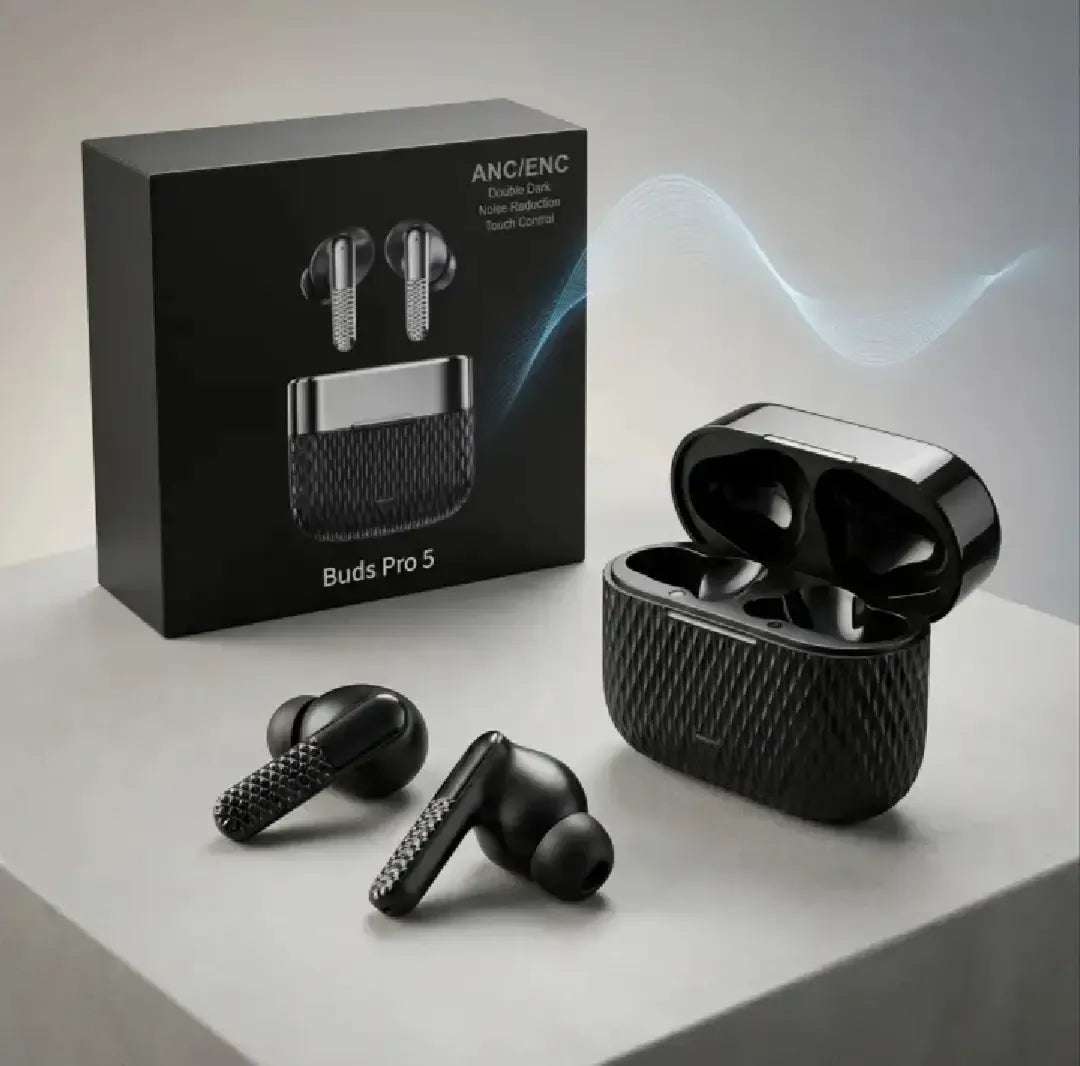 Buds Pro 5 premium audio experience with ANC/ENC noise cancellation