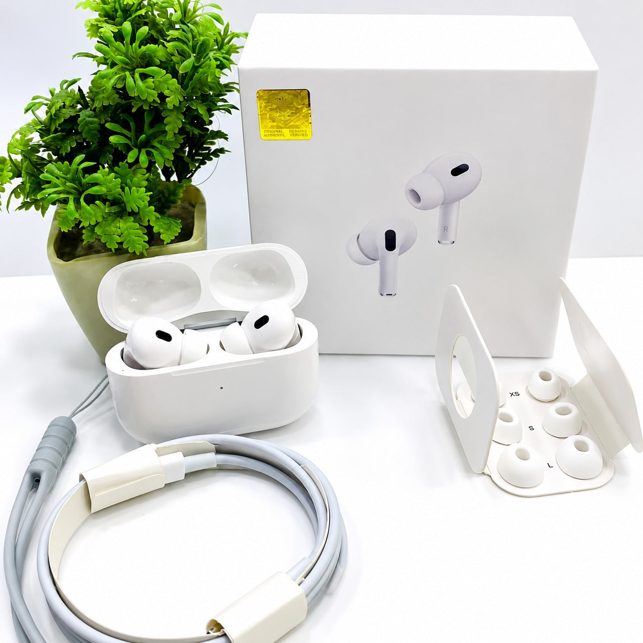 AirPods Pro 2 – Wireless Earbuds with ANC & Charging Case