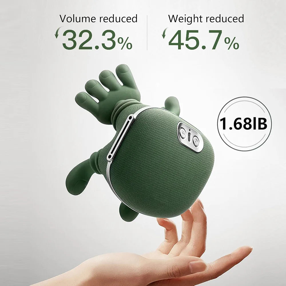 Electric Full Body Relaxation Finger Massager with Heat & Deep Kneading