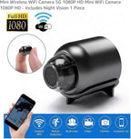 X5 Mini WiFi Security Camera with 1080p HD & Night Vision