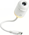 Mini USB Galaxy Projector & Warm Night Light with 6 Slides