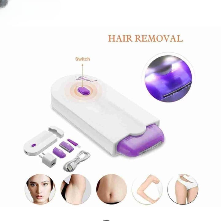 Finishing Touch 2-in-1 Laser Hair Remover & Trimmer — Pain-Free Hair Removal for Women