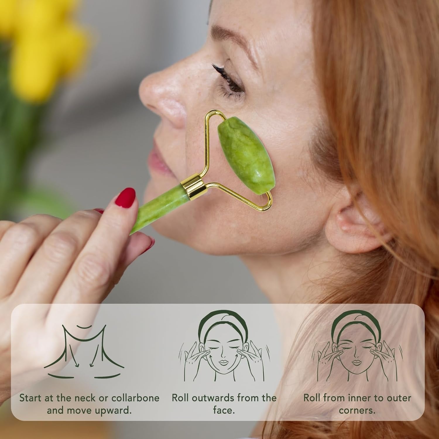 Navoria Ultimate Facial Trio | Jade + Ice + Derma Roller — Pack of 3