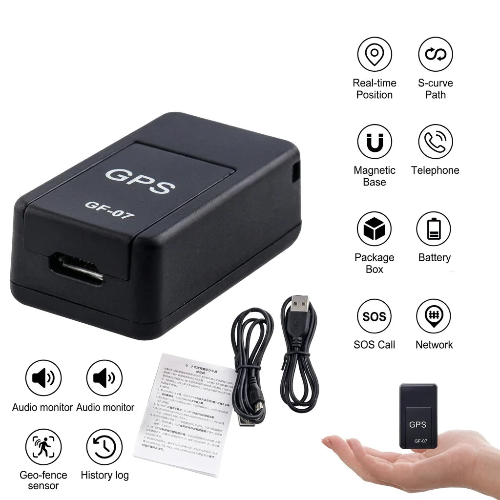 Mini Portable GPS Tracker, Tracking and  Voice Recording