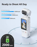 4K Handheld Gimbal Camera for Travel & Vlogging