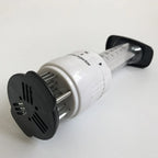 Meat tenderizer and marinade injector with protective base cover