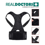 Adjustable Shoulder & Back Support Belt for Everyday Posture Support