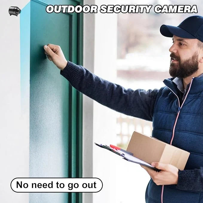 X5 Mini WiFi Security Camera with 1080p HD & Night Vision